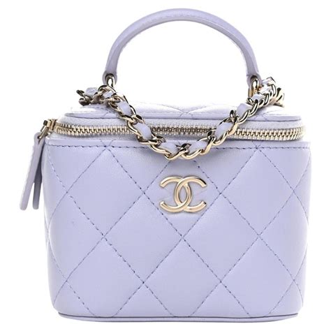 purple chanel vanity case|chanel vanity bag vintage.